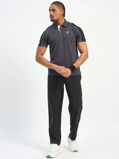SG H1MTP84131 Men Black Track Pant