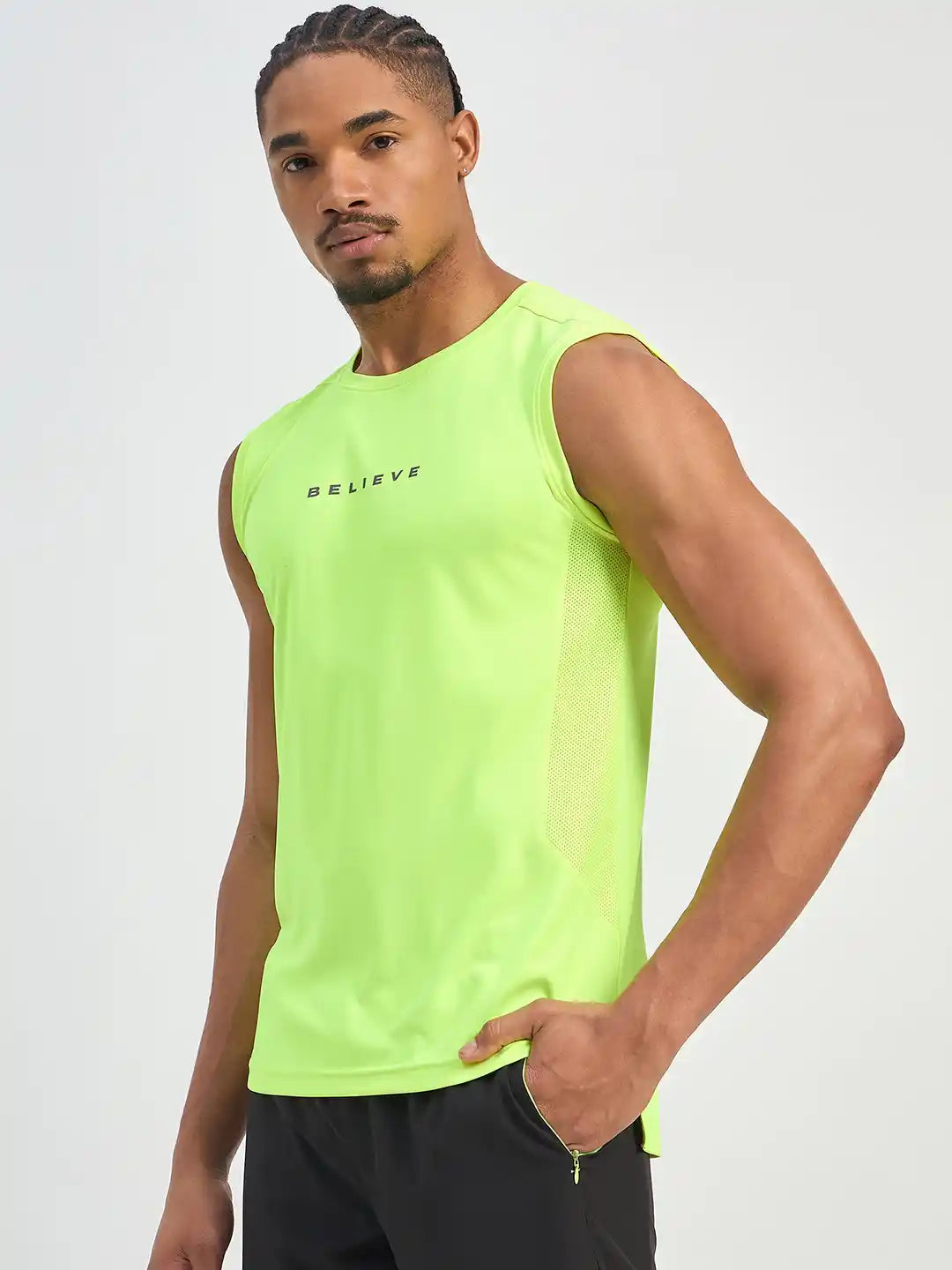 SG H1MV83632 Men Fluro T-Vest