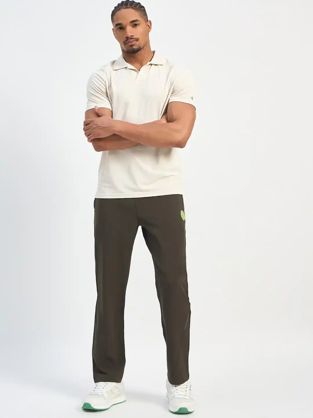SG H2MTP84001 Men Olive Track Pant