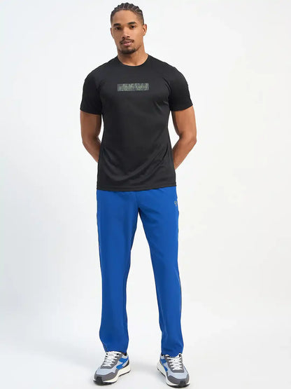 SG H1MT84141 Men Black T-Shirt