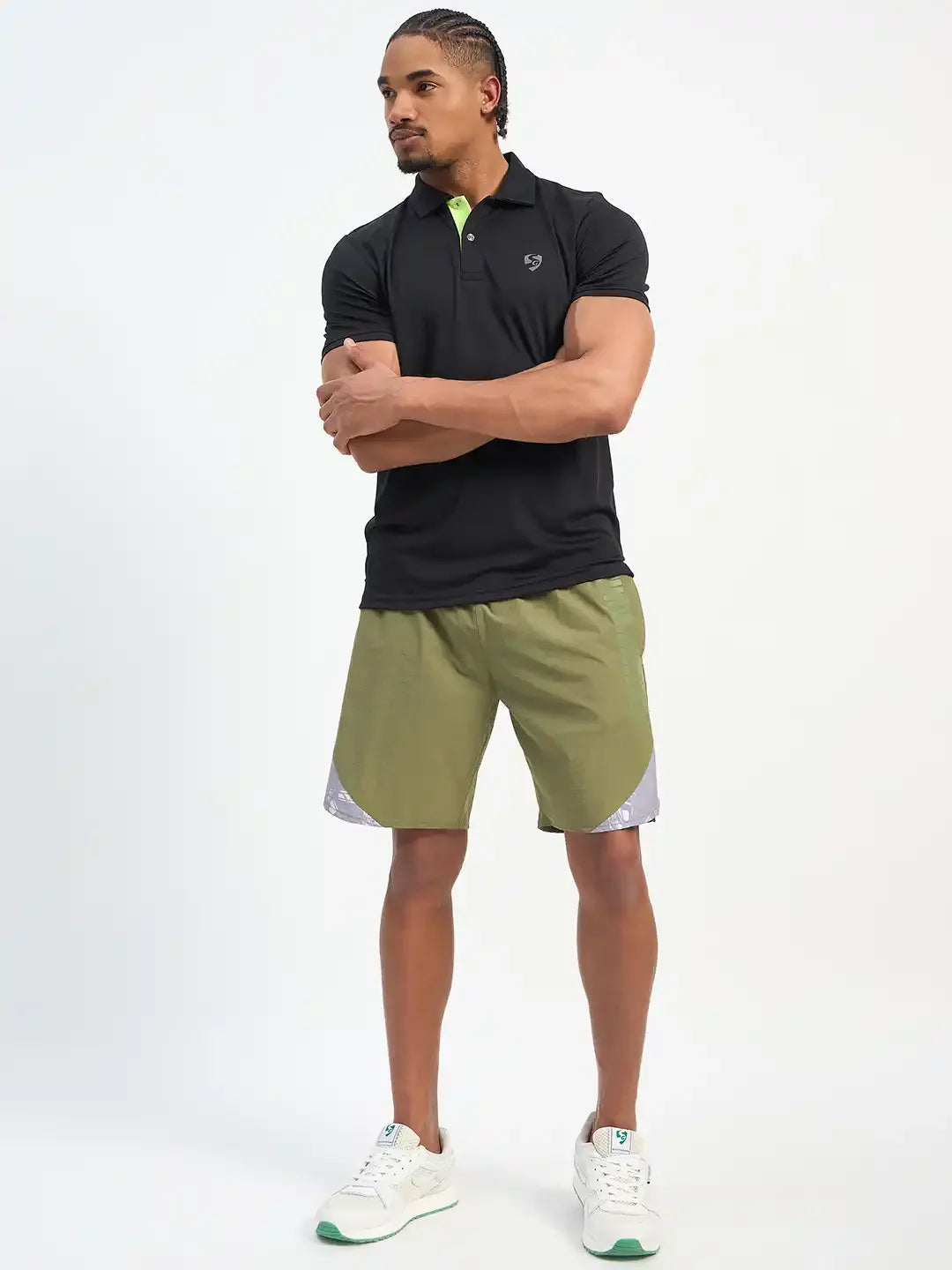 SG H1MS83941 Men Dry Leaf Shorts