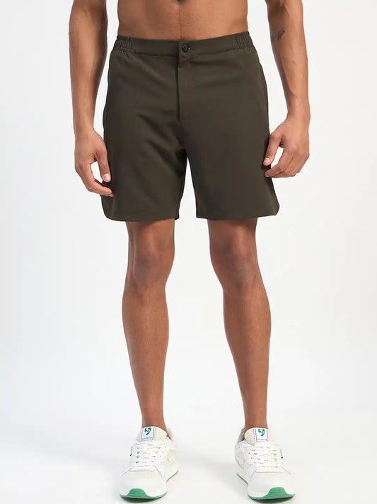 SG H1MS83922 Men Olive Shorts