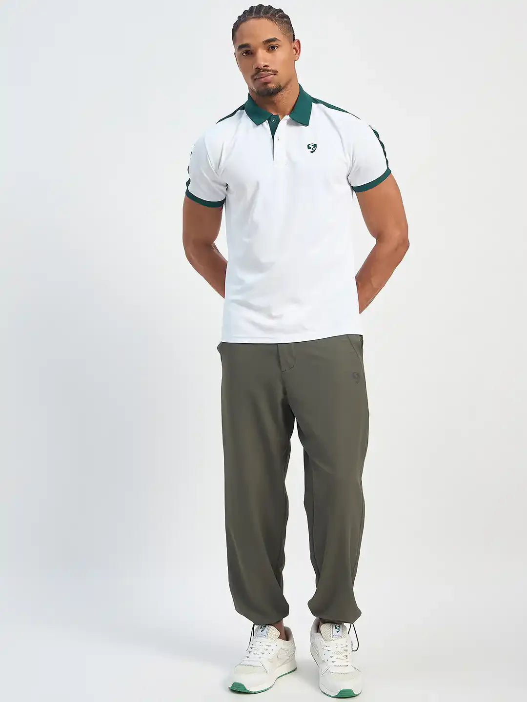 SG H1MTP84122 Men Dry Leaf Track Pant