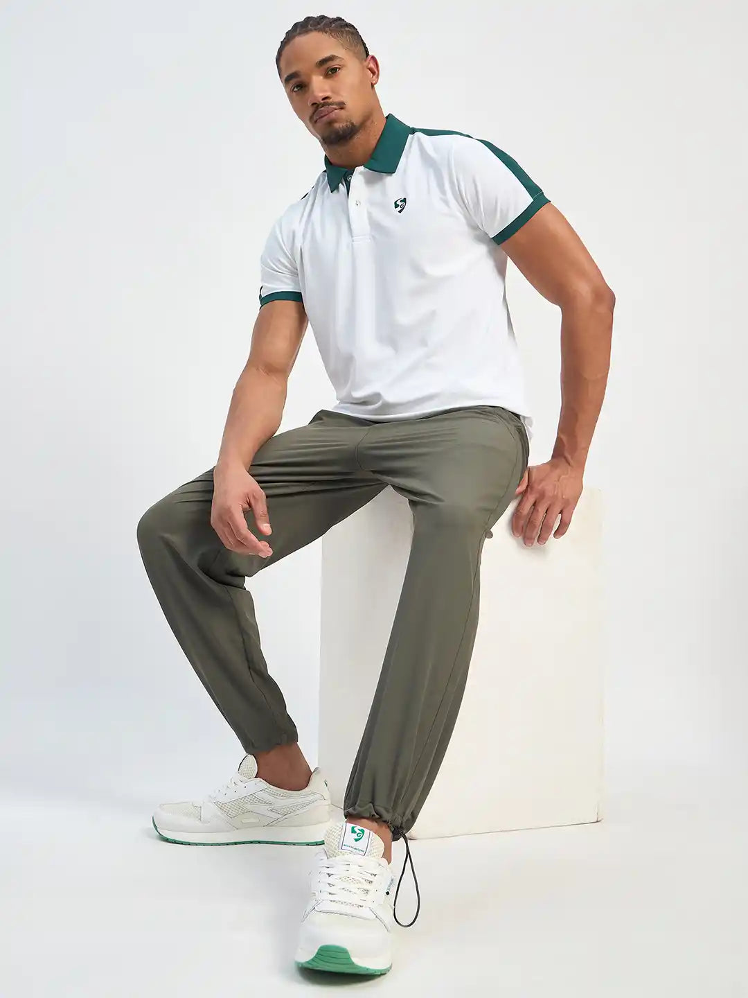 SG H1MTP84122 Men Dry Leaf Track Pant