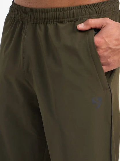 SG H1MTP84031 Men Olive Track Pant
