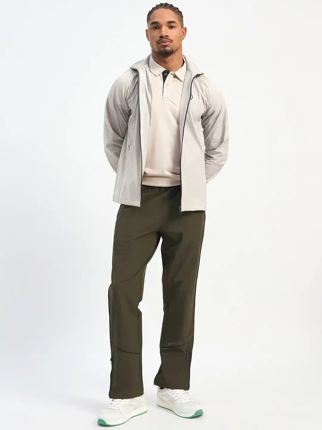 SG H1MJ84052 Men Light Moss Ross Jacket