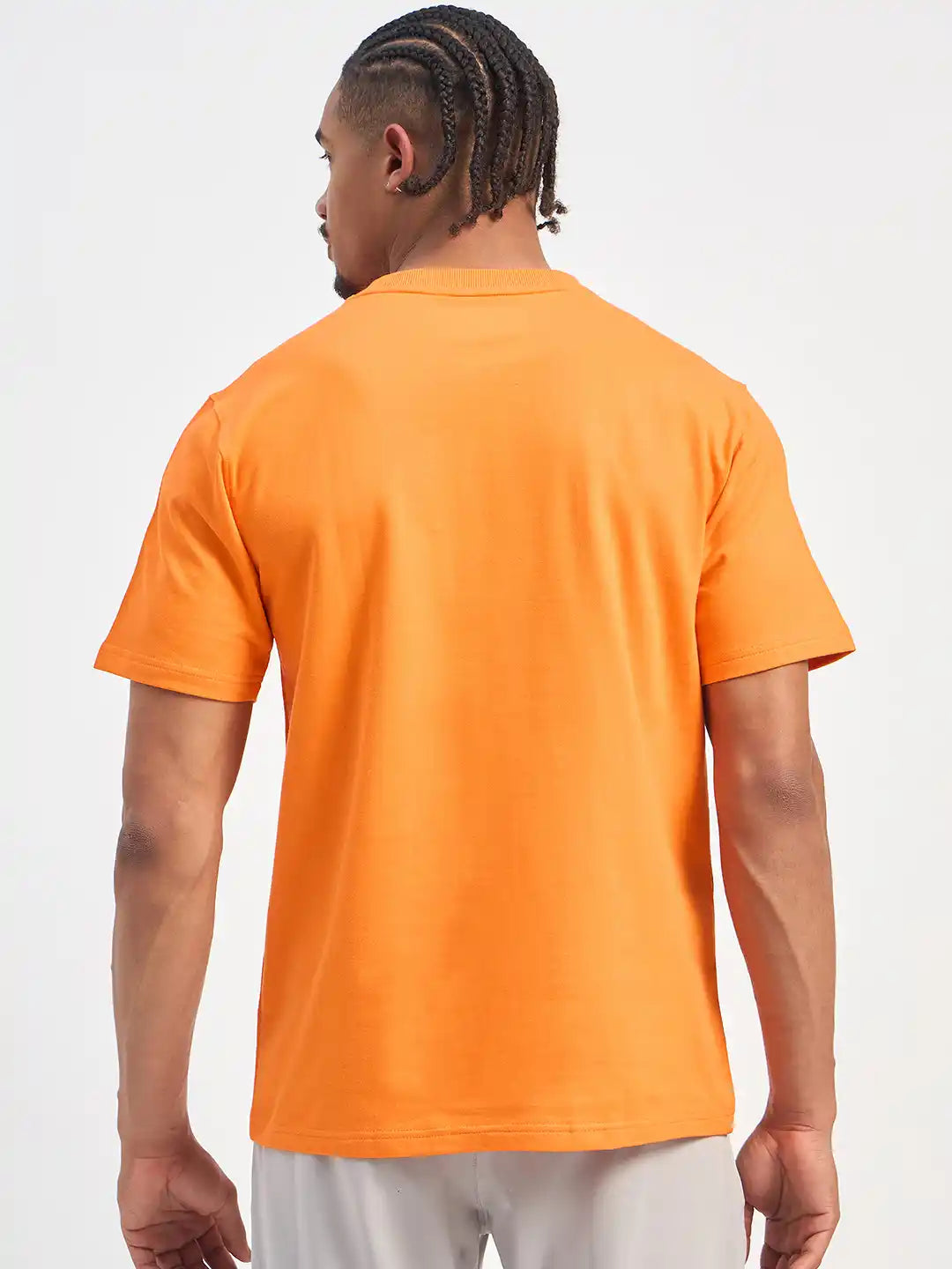 SG H1MT84171 Men Orange T-Shirt