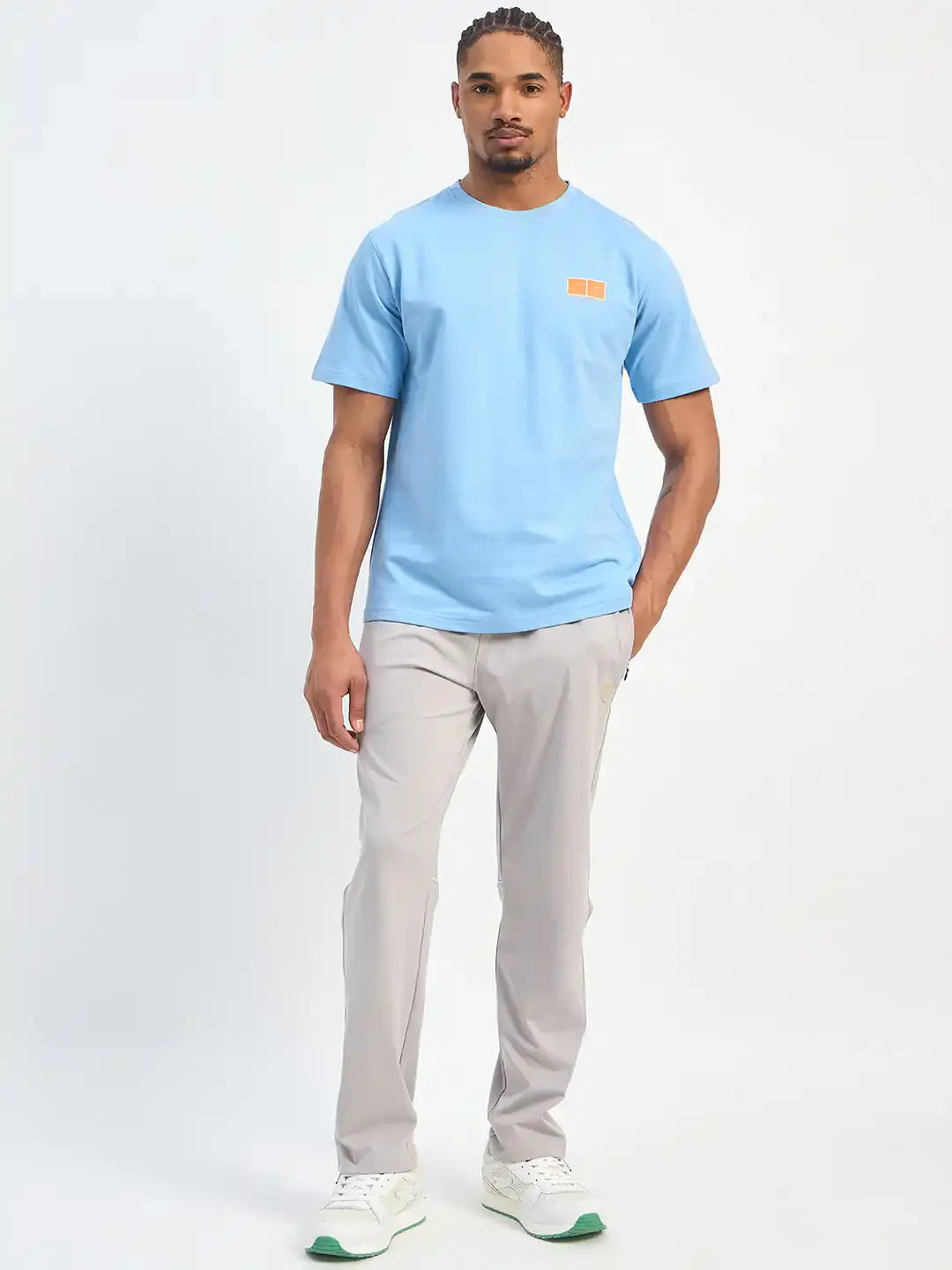 SG H1MT83181 Men Blue T-Shirt