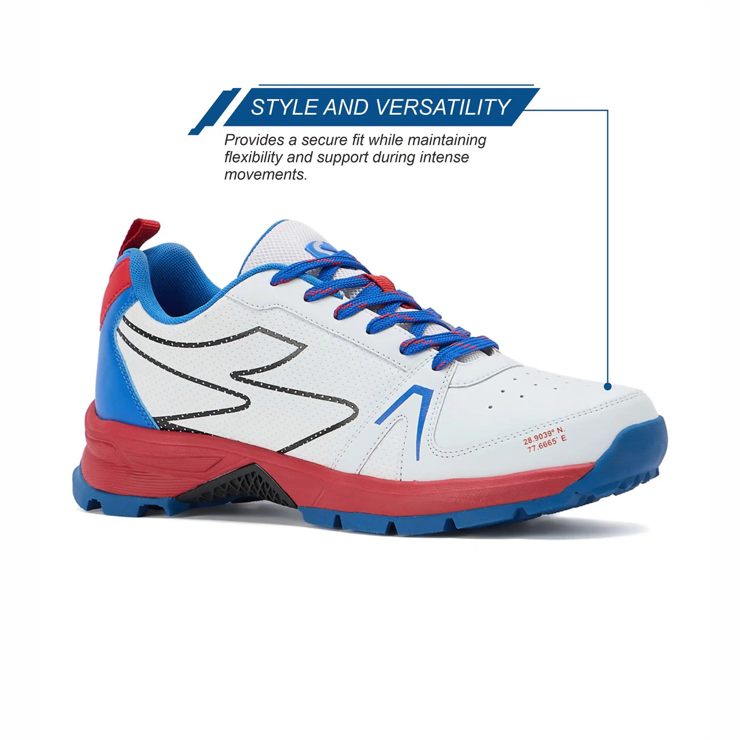 SG SCORER EDGE Shoes White/Red
