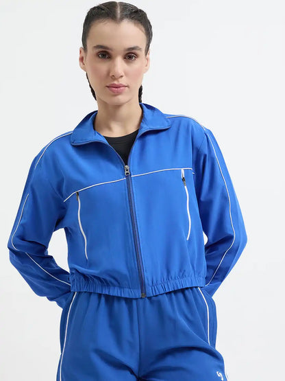 SG H1WJ83521 Women Cobalt Blue Jacket