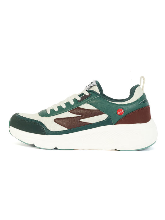 SG ARENA Lifestyle Shoes - Green/White/Brown