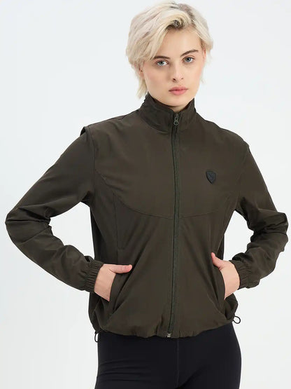 SG H1WJ83511 Women Olive Jacket
