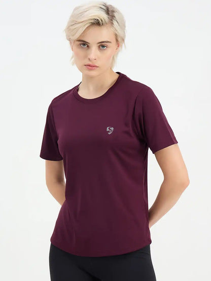 SG H1WT83131 Women Berry T-Shirt