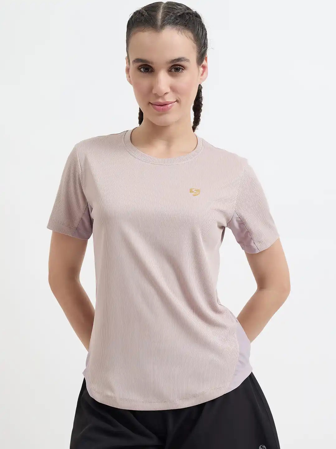 SG H1WT83122 Women Shadow Grey T-Shirt