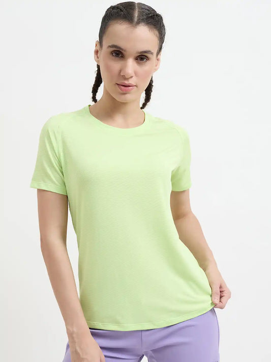 SG H2WT83112 Women Lime Green T-Shirt