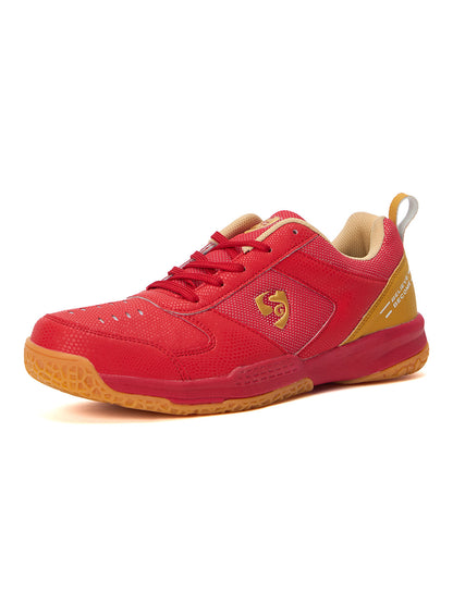 SG COURT PRO Shoes Red/Gold