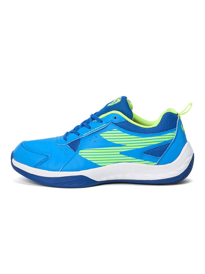 SG EASE Shoes Electric Blue/Lime Green