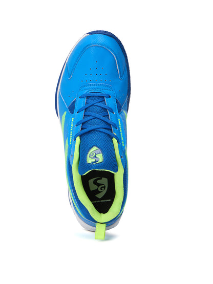 SG EASE Shoes Electric Blue/Lime Green