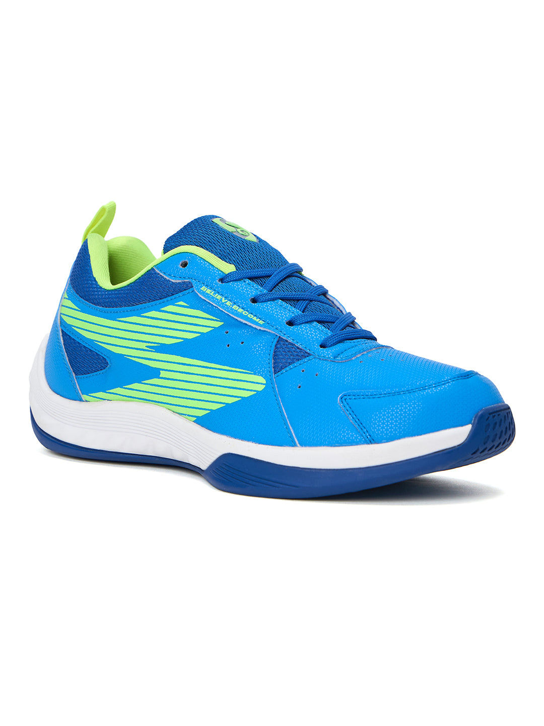 SG EASE Shoes Electric Blue/Lime Green