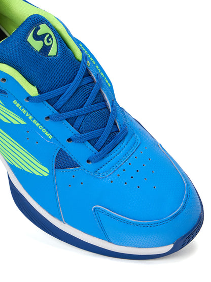 SG EASE Shoes Electric Blue/Lime Green