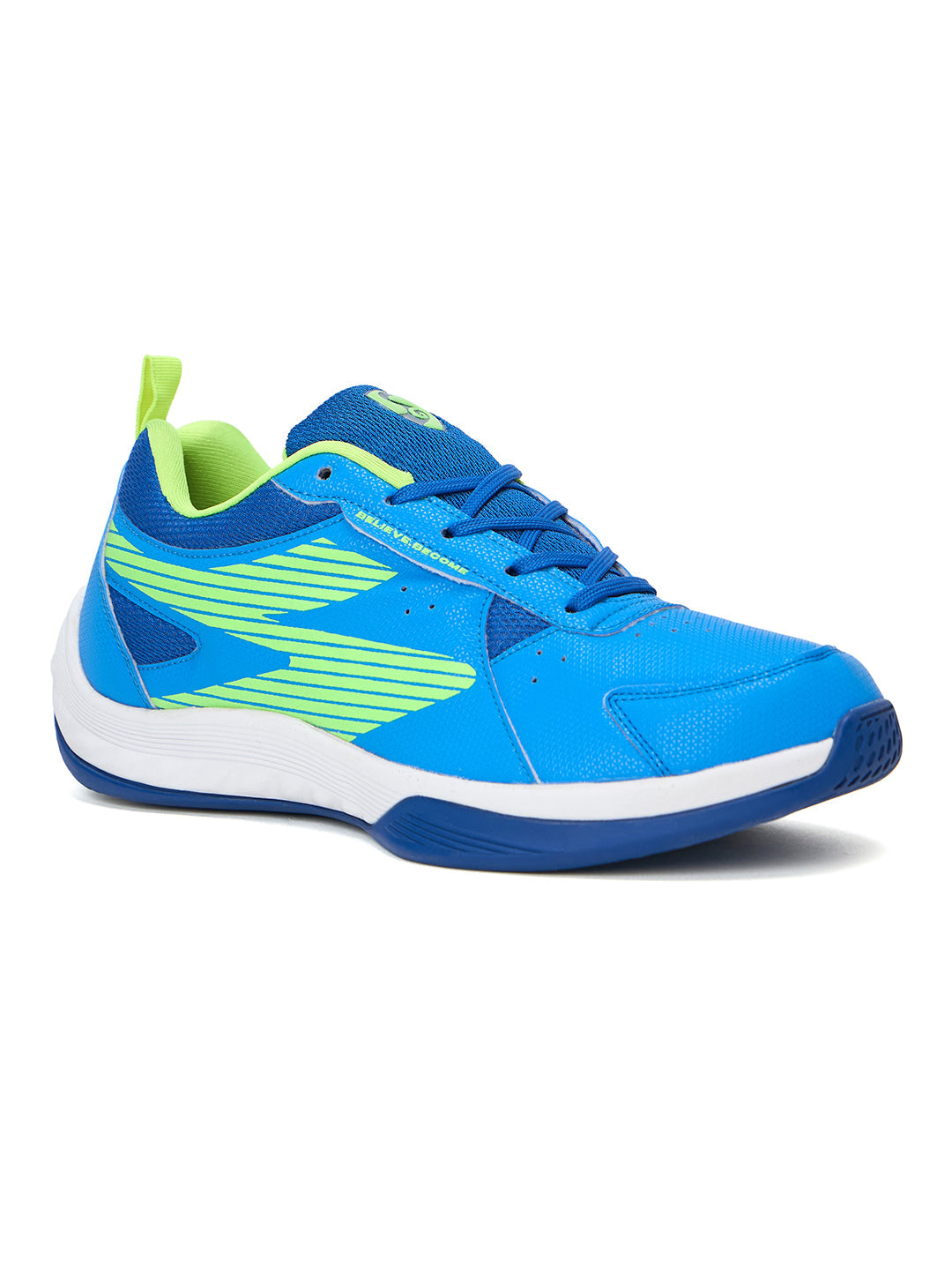 SG EASE Shoes Electric Blue/Lime Green