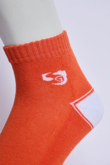 All Day Men’s Half Terry Ankle Socks – Orange