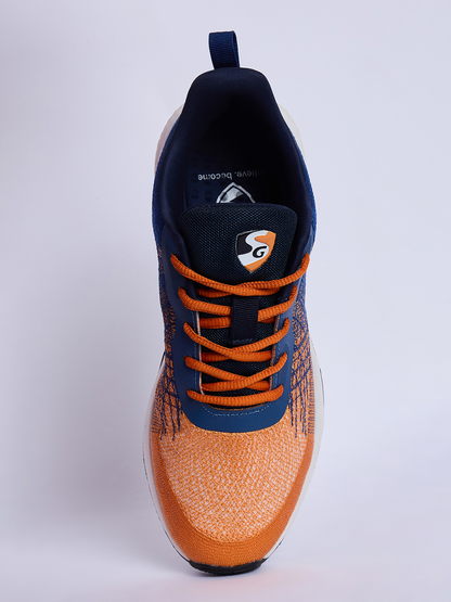SG SPECTURM Running Sports Shoes Men and Boys - Navy/Orange