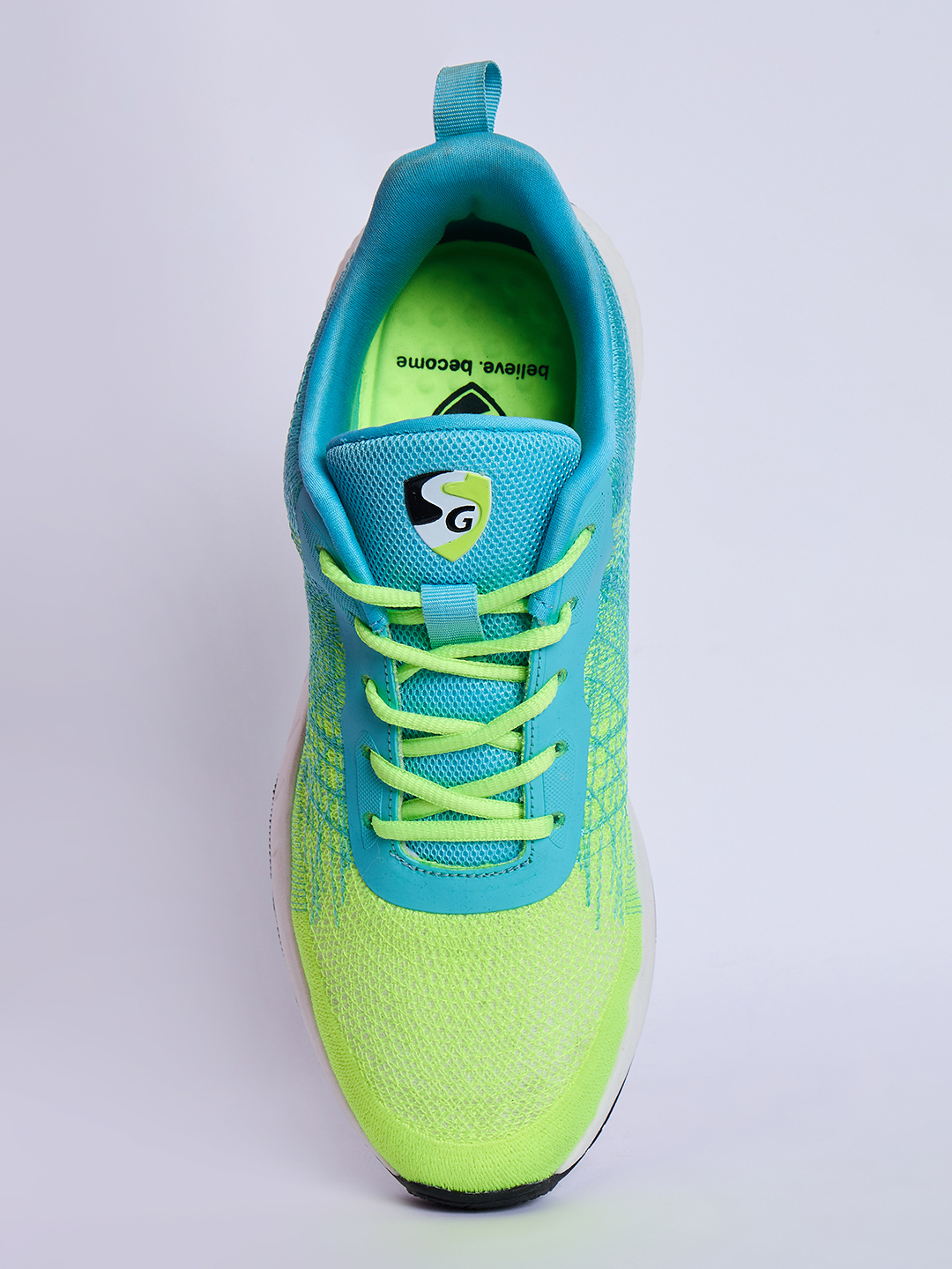 SG SPECTRUM Running Sports Shoes Men and Boys - Sea/Green/Lime