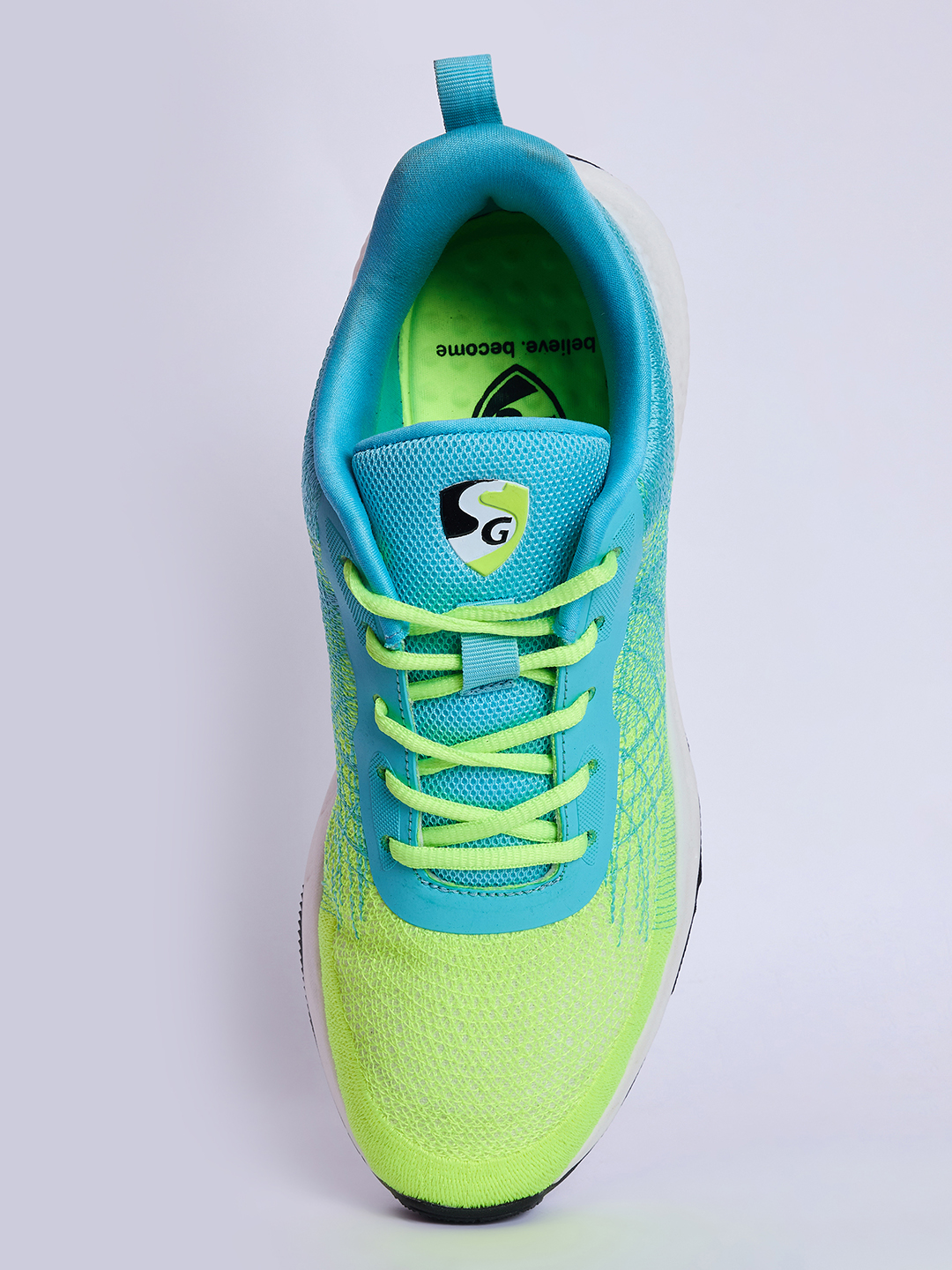 SG SPECTRUM Running Sports Shoes Men and Boys - Sea/Green/Lime