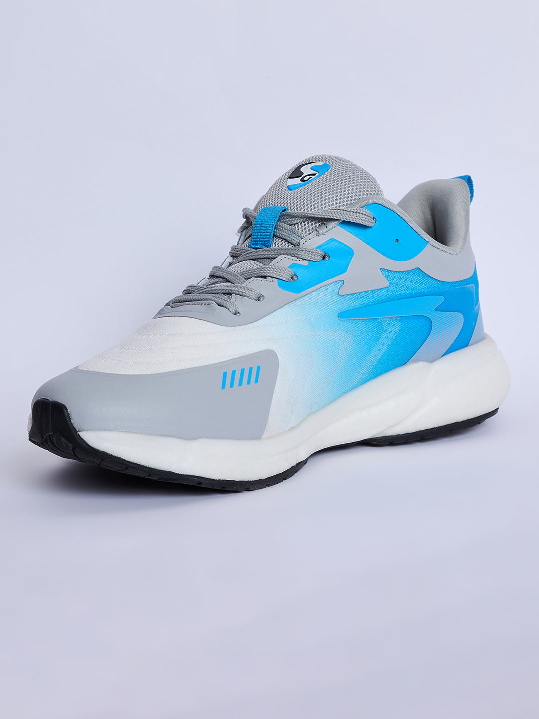 SG GLIDE Running Sports Shoes Men and Boys - Sky/White/Grey