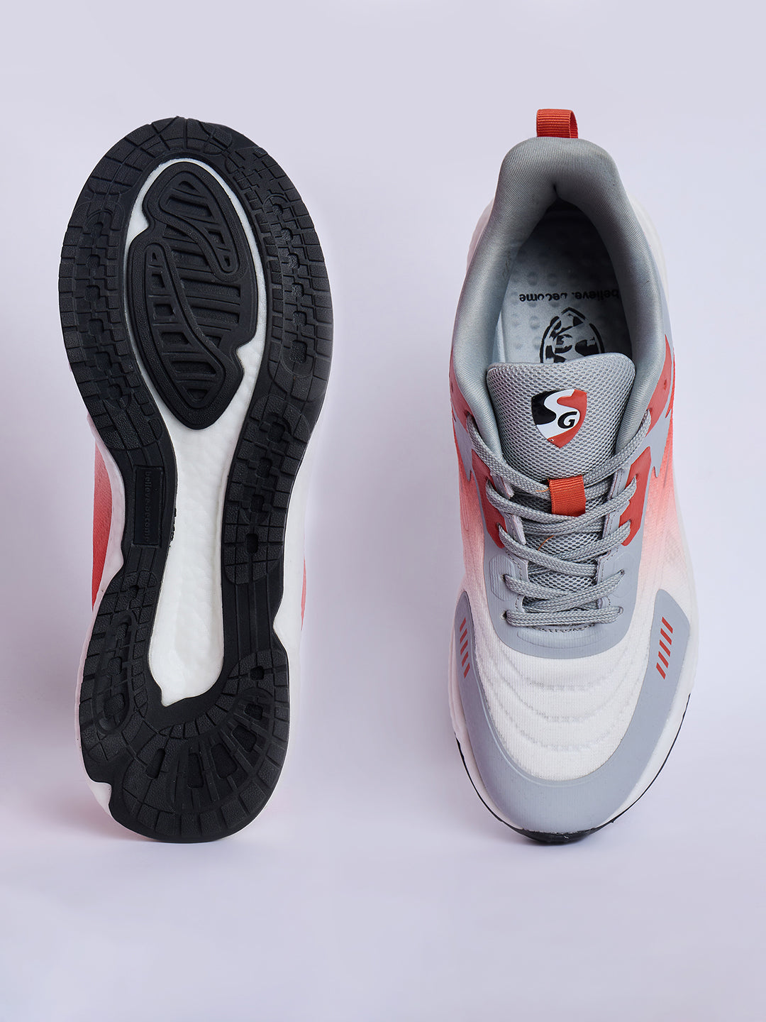 SG GLIDE Running Sports Shoes Men and Boys - Sky/White/Grey