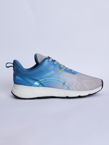 SG NEBULA Running Sports Shoes Men and Boys - Light Grey/Blue