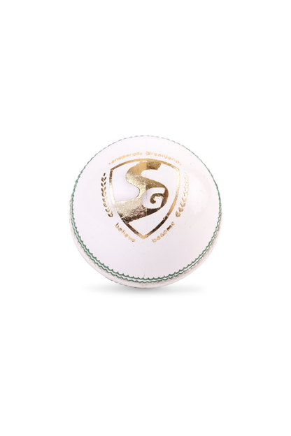 SG Test LE White Youth Leather Cricket Ball