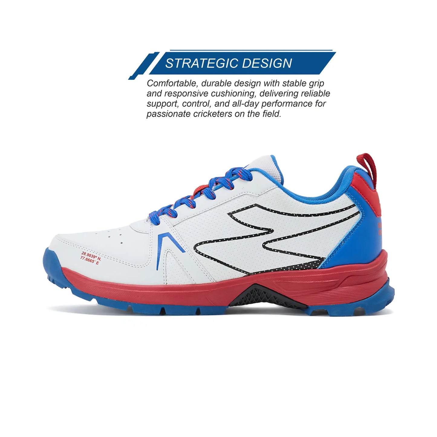SG SCORER EDGE Shoes White/Red