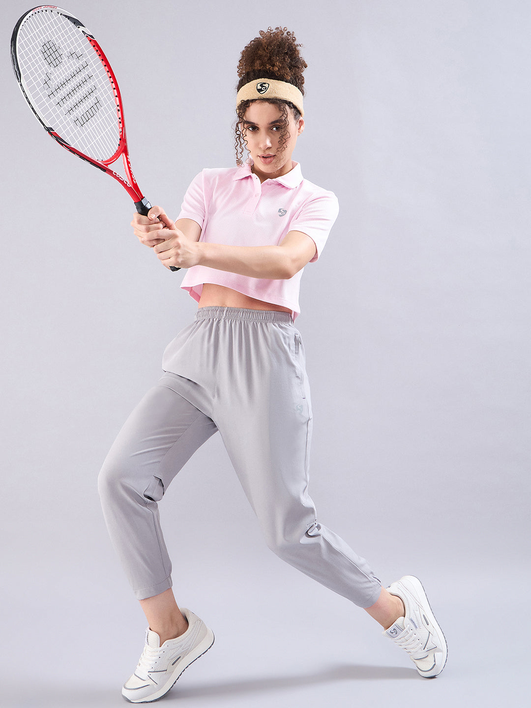 SG Women's Polo T-Shirt Powder Pink