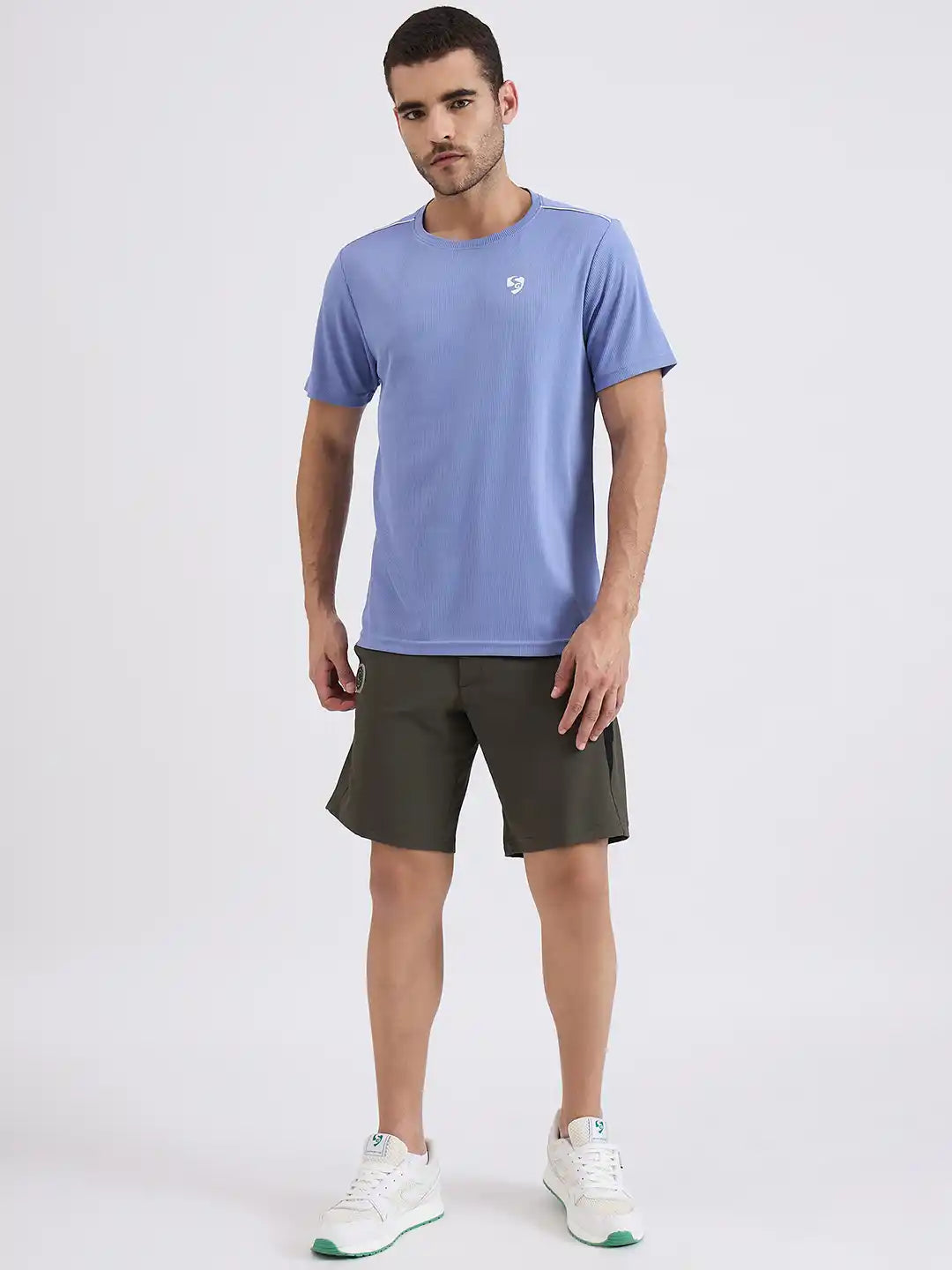 SG H2MT83671 Men Lavender Violet T-Shirt