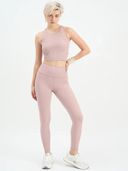 SG H1WL83391 Women Dusty Pink Legging
