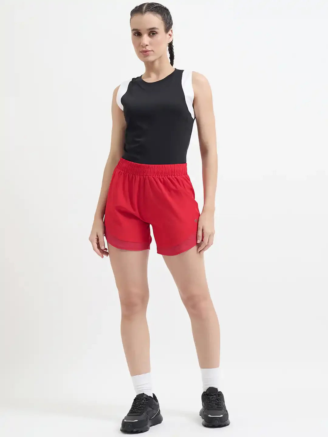 SG H1WV83082 Women Jet Black T-Vest