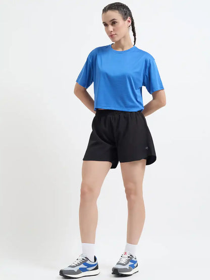 SG H1WT83102 Women Royal Blue T-Shirt