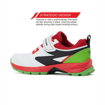 SG CENTURY PACE Shoes White/Red/Lime Green