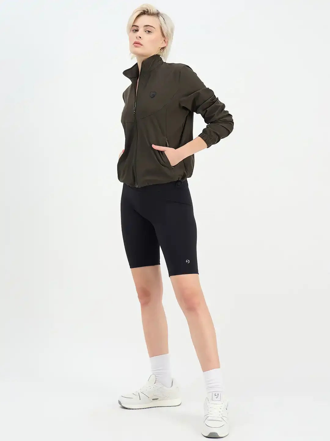 SG H1WJ83511 Women Olive Jacket