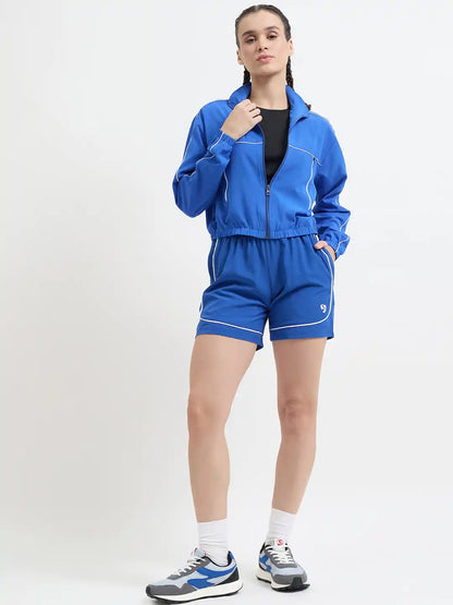SG H1WJ83521 Women Cobalt Blue Jacket