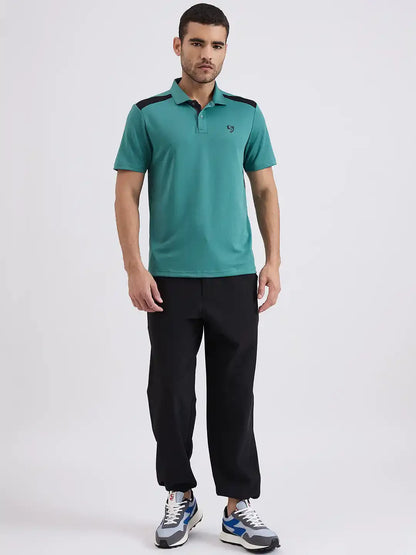 SG H1MTP84121 Men Black Track Pant