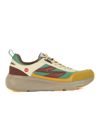 SG ARENA Lifestyle Shoes - Yellow/Green/Red