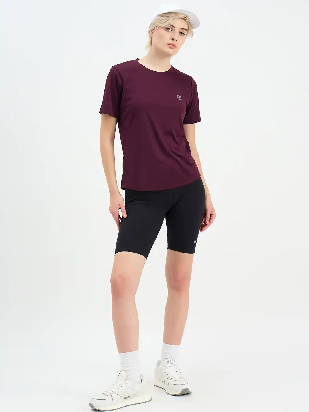SG H1WT83131 Women Berry T-Shirt