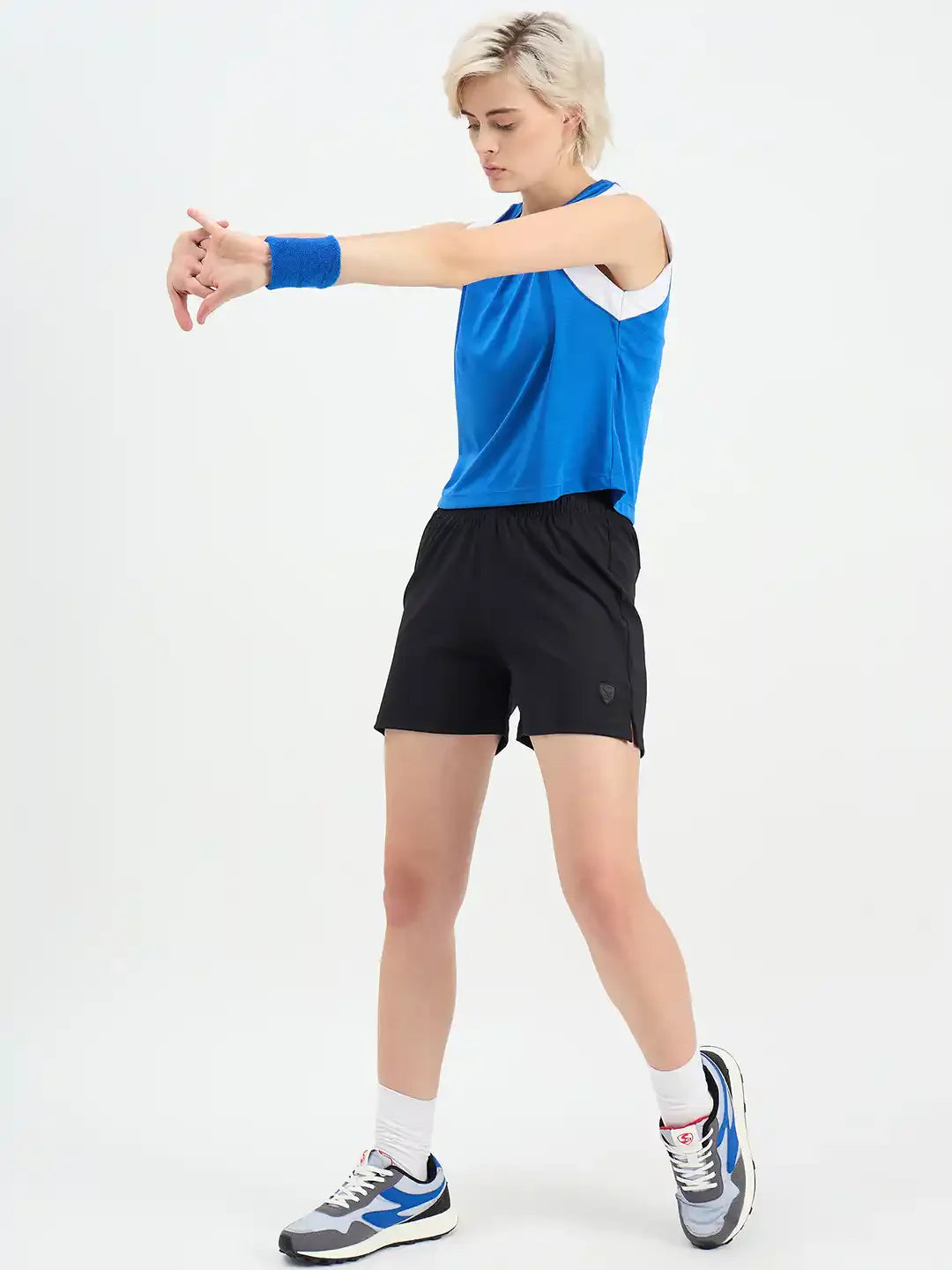 SG H2WS83291 Women Black Shorts