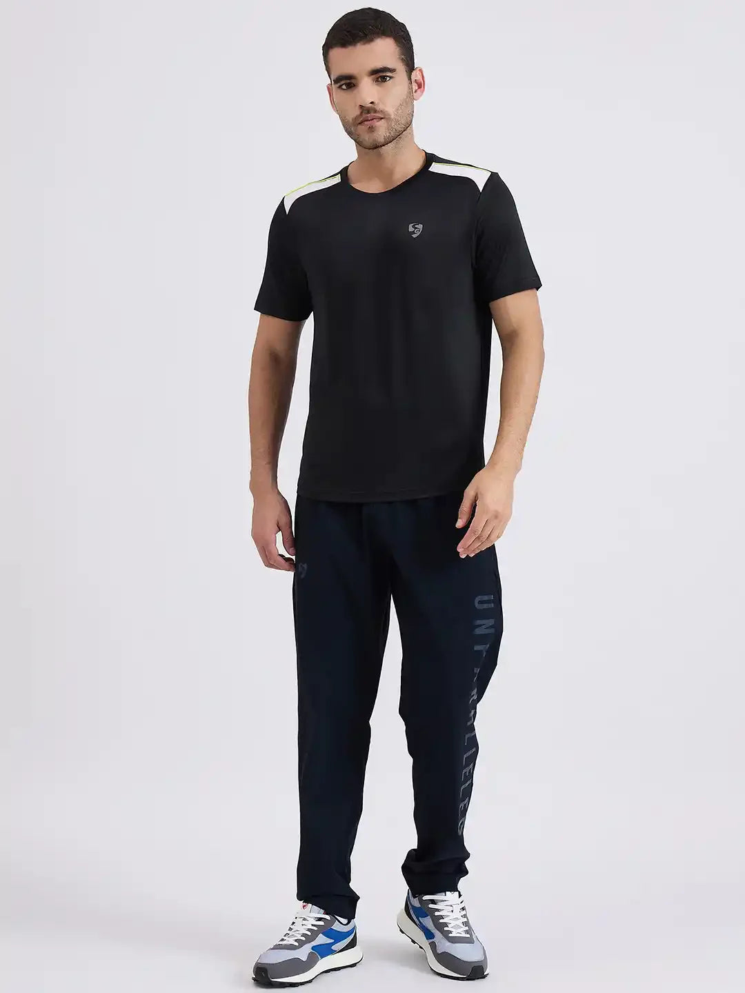 SG H1MTP84021 Men Navy Track Pant