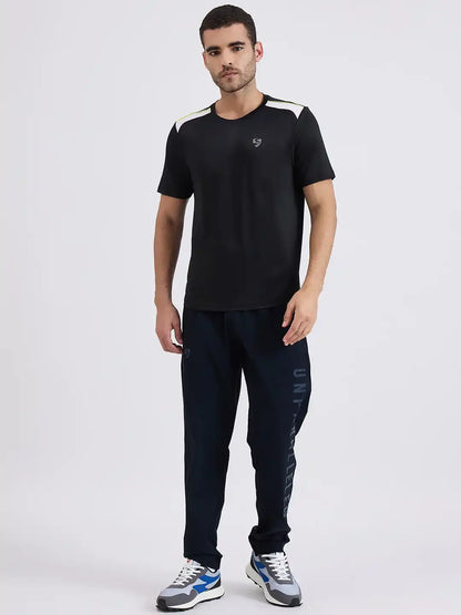 SG H1MTP84021 Men Navy Track Pant