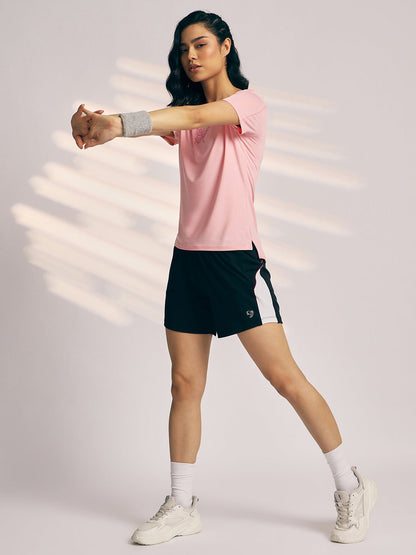 T-SHIRT WOMEN SG H3WT8265 LIGHT PINK