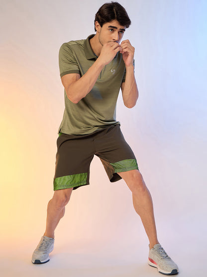 POLO MEN SG H3MP8298 OLIVE